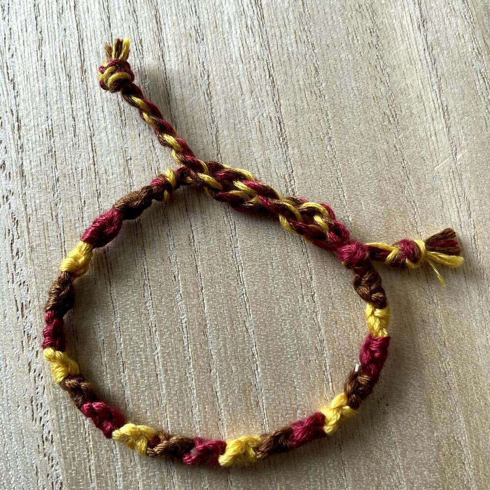Isadora Bracelet anklet trendy comfortable tie embroidery thread woven gift